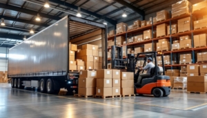 loading a truck